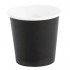 Gobelets jetables à café espresso Fiesta Recyclable noirs 120ml x1000