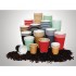 Gobelets jetables à café espresso Fiesta Recyclable noirs 120ml x50