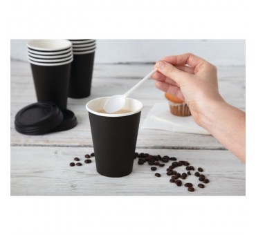 Gobelets jetables boissons chaudes Fiesta Recyclable noirs 340ml x50 Gobelets jetables boissons chaudes Fiesta Recyclable noirs 340ml x50