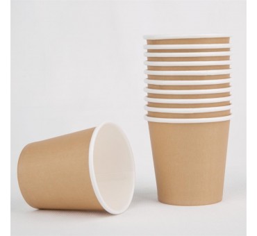 Gobelets espresso Fiesta Recyclable kraft 112ml (lot de 1000) Gobelets espresso Fiesta Recyclable kraft 112ml (lot de 1000)