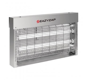 Désinsectiseur LED en inox brossé Eazyzap 20W