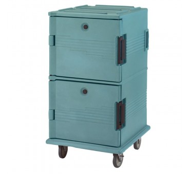 Chariot isotherme Cambro Ultra Camcart UPC1600 bleu ardoise Chariot isotherme Cambro Ultra Camcart UPC1600 bleu ardoise