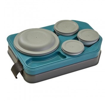 Plateau isotherme Tablotherm EPP avec vaisselle Cambro 37 x 53 x 10,5 cm Plateau isotherme Tablotherm EPP avec vaisselle Cambro 37 x 53 x 10,5 cm