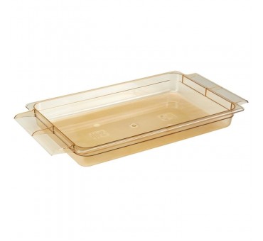 Bac haute température avec poignées Cambro H-Pan® GN 1/1 profondeur 65mm Bac haute température avec poignées Cambro H-Pan® GN 1/1 profondeur 65mm