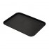 Plateau de service rectangulaire fibre de verre antidérapant Camtread Cambro noir 450x650mm