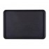 Plateau de service rectangulaire fibre de verre antidérapant Camtread Cambro noir 450x650mm