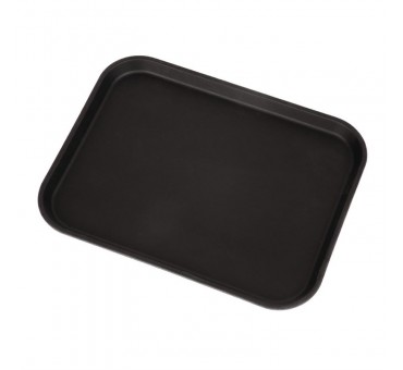 Plateau rectangulaire antidérapant en fibre de verre Camtread Cambro noir 45,7 cm Plateau rectangulaire antidérapant en fibre de verre Camtread Cambro noir 45,7 cm
