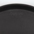 Plateau rond fibre de verre antidérapant Treadlite Cambro noir 35,5 cm