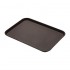 Plateau de service rectangulaire fibre de verre antidérapant Camtread Cambro bronze 450x650mm