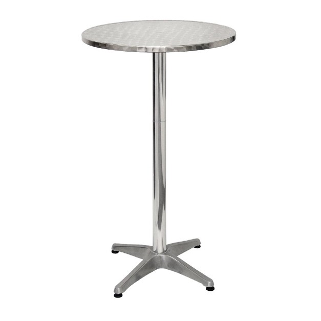 Mange-debout inox plateau basculant Bolero 600mm