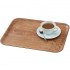 Plateau stratifié surface grainée Madeira Cambro olivier marron 46 cm