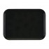 Plateau rectangulaire antidérapant en fibre de verre EpicTread Cambro noir 35 cm