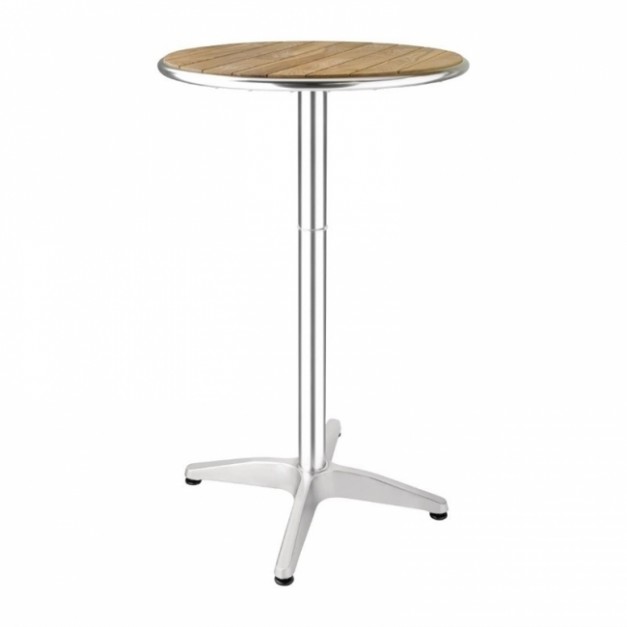 Mange-debout rond en frêne Bolero 600mm