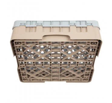 Casier à verres 49 compartiments Camrack Cambro beige hauteur max 92mm Casier à verres 49 compartiments Camrack Cambro beige hauteur max 92mm