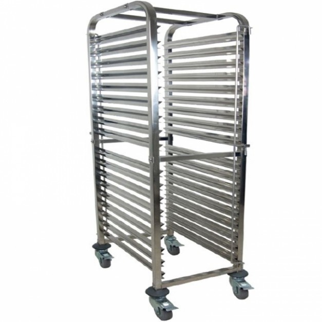 Echelle Gastronorme inox GN2/1 18 niveaux