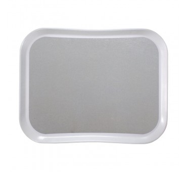 Plateau en polyester Century Fun Cambro Versa Lite 43 cm gris perle