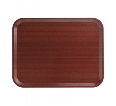 Plateau stratifié lisse Capri Cambro acajou 325mm Plateau stratifié lisse Capri Cambro acajou 325mm