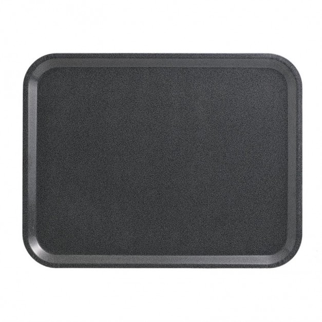 Plateau stratifié lisse Capri Cambro anthracite 460mm