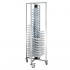 Porte-assiettes vertical professionnel 84 assiettes – Mobilier inox restauration