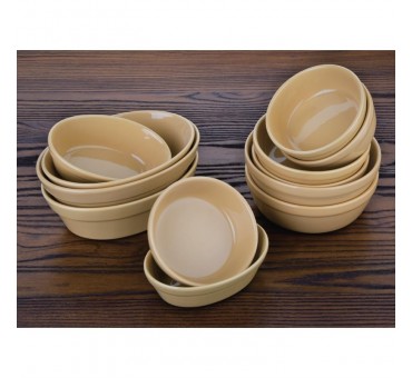 Plats à gratin ovales en grès Olympia 180 x 133mm Plats à gratin ovales en grès Olympia 180 x 133mm