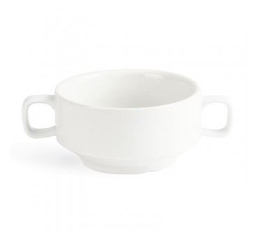 Bol à soupe avec anses blancs Olympia 115mm Bol à soupe avec anses blancs Olympia 115mm