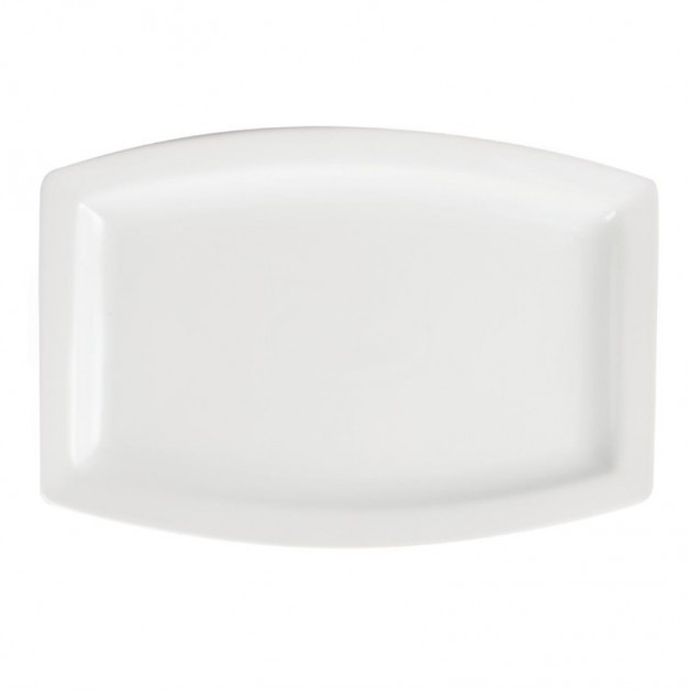 Assiette rectangulaire Olympia Whiteware 320mm
