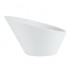 Bols ovales inclinés blancs Olympia 133 x 154mm