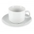 Tasse à thé empilable blanche whiteware Olympia 200ml