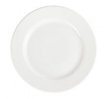 Assiettes à bord large blanches Olympia 310mm Assiettes à bord large blanches Olympia 310mm