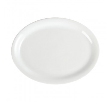 Assiettes ovales blanches Olympia 295mm Assiettes ovales blanches Olympia 295mm