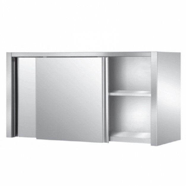 Placard Mural inox AISI 304 Suspendue portes coulissantes