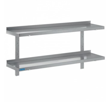 Étagère mural réglable 2 plateaux Saro Étagère mural réglable 2 plateaux Saro