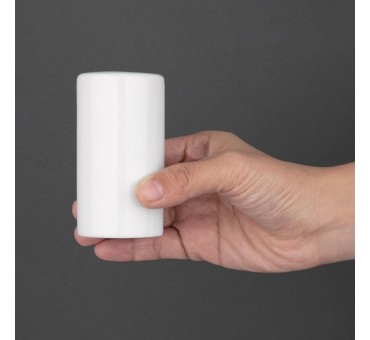 Poivrières blanches 80mm Olympia Poivrières blanches 80mm Olympia