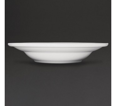 Assiettes à soupe et pâtes Olympia Athena 228mm 210ml (lot de 6)