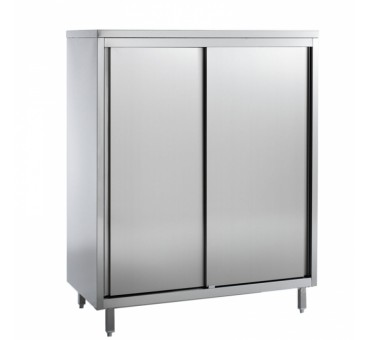 Armoire Haute inox portes coulissantes profondeur 600 COMB Armoire Haute inox portes coulissantes profondeur 600 COMB