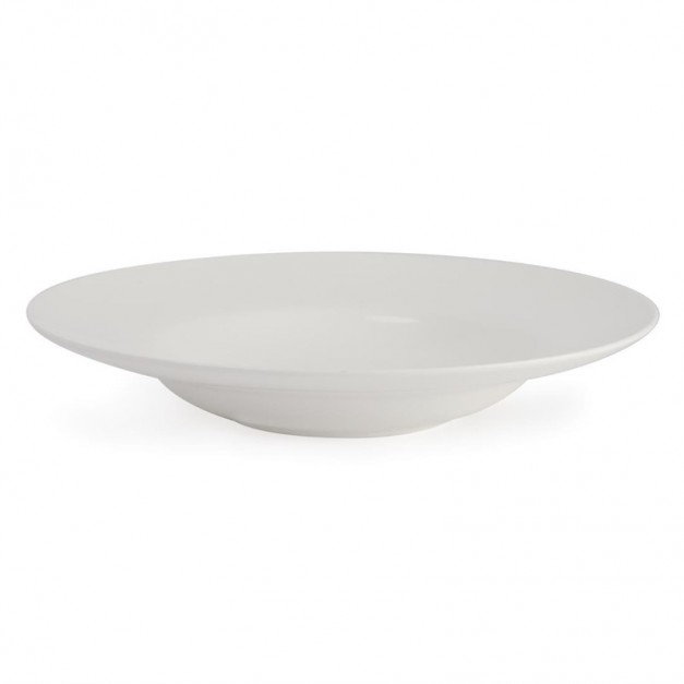 Assiettes creuses à soupe ou pâtes Olympia Lumina 254mm