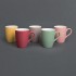 Mug pastel mat en porcelaine Olympia gris 320ml