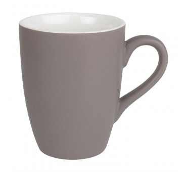 Mug pastel mat en porcelaine Olympia gris 320ml
