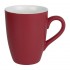 Mug pastel mat en porcelaine Olympia rouge 320ml