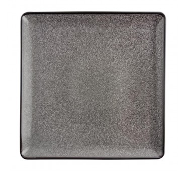 Assiettes carrées Olympia Mineral 265mm