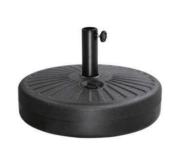 Pied de parasol noir 20L Pied de parasol noir 20L