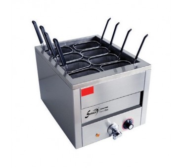 Cuiseur à pâtes - 8 paniers portions - Cuve de 15 litres - 21202 + PAN04 Cuiseur à pâtes - 8 paniers portions - Cuve de 15 litres - 21202 + PAN04