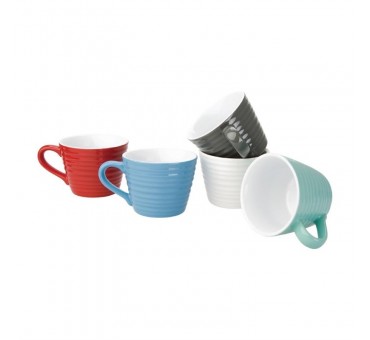 Tasses à café Aroma Olympia bleus 23 cl (x6)