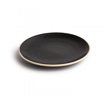 Assiettes coupes noir mat Olympia Canvas 27 cm Assiettes coupes noir mat Olympia Canvas 27 cm