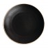 Assiettes coupes noir mat Olympia Canvas 27 cm