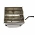Mélangeur de viande - 40 L - 35 kg viande - axle double - manuel