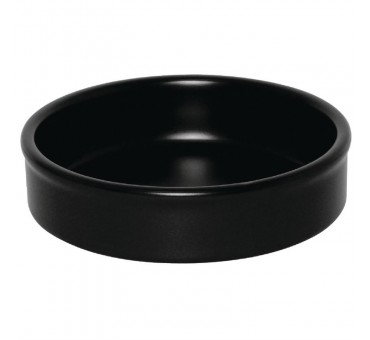 Plats empilables noirs 102mm Olympia