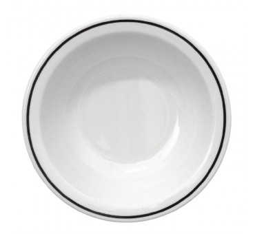Bols en mélamine filet noir Olympia Kristallon 150mm (lot de 12)