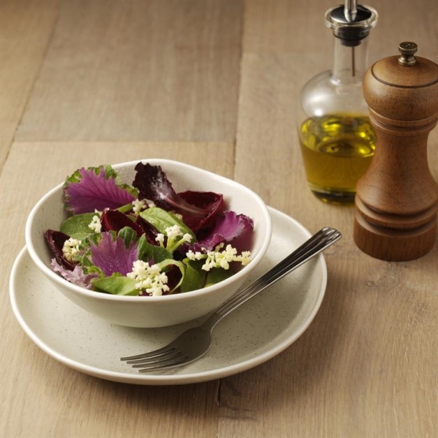 Assiettes plates sable Chia Olympia 20,5 cm (x6)