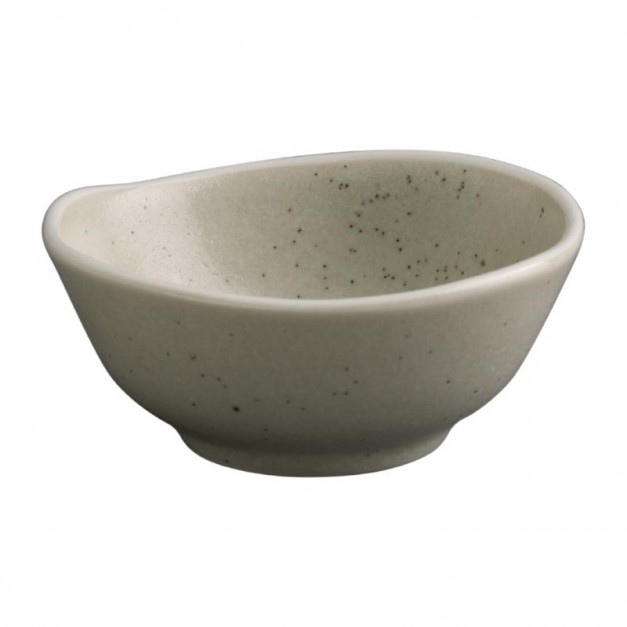 Lot De 8 Bols à Sauce Soja - Blanc - 8,6x3,9 Cm - Pour Sauces, épices, Snacks